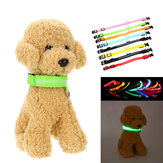 Ηλεκτρονικό λουράκι LED ρυθμιζόμενο για κατοικίδια ζώα Φορτιζόμενο μέσω USB Λαμπερό λουράκι για σκύλους Προμηθεύματα σκύλου Εξωτερική κυνήγι
