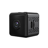X6D 1080P Мини Беспроводная камера наружного наблюдения с телефонным дистанционным мониторингом, ночным видением, обнаружением движения, оповещением через приложение, поддержкой AP Hotspot, TF Card, Микро наблюдения за домашней безопасностью камерой