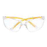 Анти-УФ ПК Защитные очки Очки Желтые ножки Защита для лаборатории