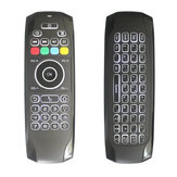 G7 Aire retroiluminado blanco 2.4G inalámbrico ratón Teclado para Smart TV / Android Caja / Xbox / Laptop / Proyector