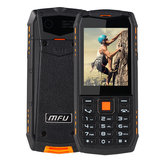 MFU A903S 3GネットワークIP68防水2.8インチ2700mAhトゥルーワイヤレスブルートゥースFM GPRSデュアルカメラデュアルSIMカード機能電話