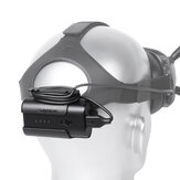 Opaska na głowę Sunnylife na baterię Etui na przechowywanie klipu na plecy dla gogli DJI FPV V2 Akcesoria zasilające dla gogli Flying Glasses