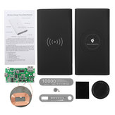 QI Power Bank DIY Case Kit Wireless Charging USB Type-C Port For Mobile Phone