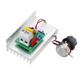 AC 220V 10000Wデジタル制御SCR電子電圧レギュレータスピードコントロールディマーサーモスタット