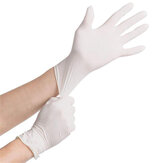 100 шт. Одноразовые медицинские перчатки из ПВХ из нитрила резиновые антистатические для ухода за красотой и работы с пищей