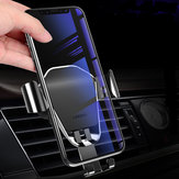 Fivela Tipo Gravidade Linkage Suporte de Telefone Do Carro De Ventilação De Ar de 360 ​​° de Rotação Stand Universal para Iphone X 