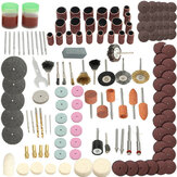 Kit de acessórios para retificadora elétrica rotativa de 142 peças Mini furadeira elétrica rotativa ferramenta multifuncional