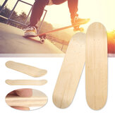 DIY Blank Skateboard in der Größe 31,1x8,1 Zoll aus 7 Schichten Ahornholz mit doppeltem Konkav. Gute Ersatzdecks für Anfänger.