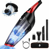 Andeman 7000Pa 120W Handheld Wireless Car Vacuum Cleaner Cordless Cleaner Filter Washable Low Noise Rechargeable for Car Home Pet Hair