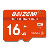 BAIZEMI Sınıf 10 U1 A1 TF Hafıza Kartı 16G 32G 64G 128G Yüksek Hızlı TF Flash Kart Akıllı Kart Monitör Takograf için