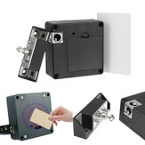 Elektronikus szekrényajtó és fiókzárak biztonságos, automata, lyukasztás nélküli otthoni kártya