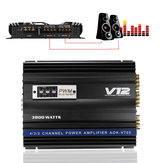 3800W RMS 4 Channel 4 Ohm Powerful Car Audio Power Stereo Amplifier Amp 