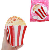 Squishy Popcorn 15cm trage stijgende Squeeze Toy Stress Reliever Decor telefoon Strap Gift met verpakking 