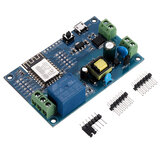 Placa de desenvolvimento com módulo de relé único WIFI USB5V AC/DC ESP8266 AC90-250V/DC7-12V ESP-12F 5pcs
