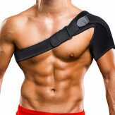 CHARMINER Shoulder Protector Adjustable Sports Single Shoulder Support Belt Elasticity for Pain Relief