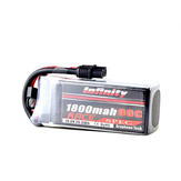 AHTECH Infinity 1800mAh 110C 14.8V 4S1P RACE SPEC Lipo Battery for RC Drone w/ ST60 Plug FPV Racing