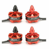 4X Racerstar Racing Edition 2204 BR2204 2300KV 2-3S Brushless Motor CW/CCW voor 250 260 280 RC Drone FPV Racing