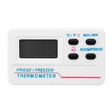 Medidor de temperatura del refrigerador digital con alarma de termómetro con sensor ℃/℉