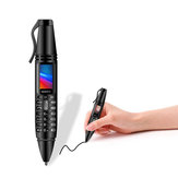 SERVO K070.96インチ300mAhBluetoothダイヤラー録音ペン手書きペン懐中電灯カメラデュアルSIMミニカード電話