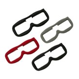 3UDS KIT de Almohadilla de Tela de Franela Suave ​de Placa Frontal ​de Reemplazo Actualizado Para Gafas de Protección FPV Fatshark
