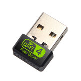 Bakeey Mini Driver de Placa de Rede de 150 Mbps Adaptador Receptor de Sinal USB WiFi Grátis Para PC Portátil