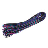 20М 22 AWG 4-пиновый продленный разъемный кабельный шнур для RGB светодиодной ленты