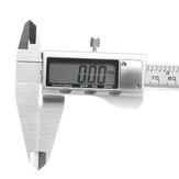 Paquímetro digital de aço inoxidável de 0-200mm com vernier eletrônico de 0,01mm Ferramenta de medição métrica/polegada