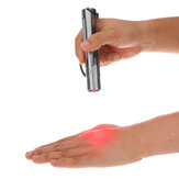 Lampada per terapia della luce rossa ricaricabile tramite USB a 630NM, 660NM e 850NM. Luce infrarossa per alleviare il dolore muscolare e alle articolazioni.