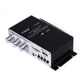 Lepy LP-A68 USB FM Mini amplificador para carro em casa