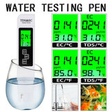 Vysoká přesnost TDS metr Digitální vodní tester 0-9990ppm TDS EC LCD Čistota vody PPM Akvárium Filtr
