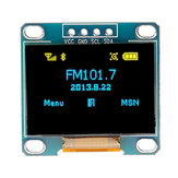 3Pcs 0.96 дюйма Синий Желтый IIC I2C OLED Дисплей Модуль