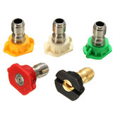 5pcs 3.5 GPM Spray Nozzles Tips High Pressure Washer Rotating Turbo Nozzle For Watering Tools