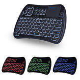  Porta iPazz KP-810-61BT Tre colori retroilluminato bluetooth Mini tastiera senza fili inglese Touchpad Airmouse Air Mouse
