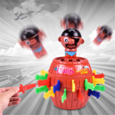 14cm Pirateneimer-Spiel Spoof-Trickspielzeuge Zeitvertreib-Spielzeug