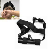 XANES® Flashlight Headlamp Strap 18650 Nylon Sports Headband Camping Hiking Riding Headband