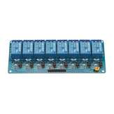 Module Relais 8 Canaux 3.3V Driver Optocoupleur Carte de Contrôle de Relais Niveau Bas BESTEP pour Arduino - produits compatibles avec les cartes Arduino officielles