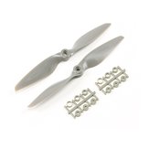 2 Pieces 8040 8x4 DD Direct Drive Propeller Blade CW CCW For RC Airplane