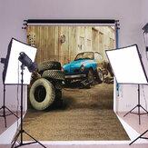 3x5ft garagem de pneus de carro foto retro backdrop fotografia estúdio props