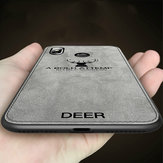 BAKEEY Deer Custodia protettiva in TPU antiurto in tessuto per Xiaomi Redmi Nota 7/Redmi Nota 7 Pro Non originale