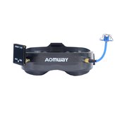 AOMWAY Commander V2 FPV Óculos 1080P 5.8G 64CH Headset HDin AVin Suporte Cabeça Rastreador