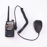 BAOFENG Handmikrofon Lautsprecher mit Anzeige Licht für BF-888S UV5R Radio Walkie Talkie