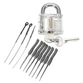 Conjunto de ferramentas de seleção de fechaduras Mini Locksmith Tool Suit Set + com Removedor de chave