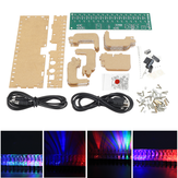 WangDaTao DIY Single-row Breathing Music Spectrum Kit Soldering Practice Production kit