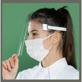 Protection réglable anti-gouttelettes anti-poussière masque facial complet masque visière bouclier gouttelette coupe-vent masque facial lavable Childern masque