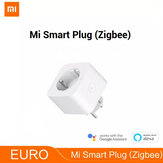 Prise intelligente Xiaomi Mijia Smart Home version Zigbee avec prise européenne, fonctionne avec la passerelle multifonction Xiaomi