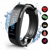 ELEGIANT C11 0,87-Zoll Smartwatch wasserdicht mit Bluetooth und USB wiederaufladbarer Touch Fitness Tracker mit 3 Sportmodi, Armband