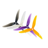 2 paires / 10 paires d'hélices de course à 3 pales Gemfan Ouragan 5236 5.2x3.6 de 5.2 pouces, puissantes pour les drones de course RC FPV