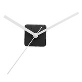 20mm-Schaft DIY weiße Zeiger Quartz-Uhrwerk Lautloses Mechanismus Wanduhr Reparaturteile