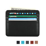 Honana HN-PB4 Leather Slim Credit Card Case Holder Money Clip Cards Organizer