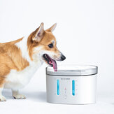 BlitzWolf®BW-SPF1 Fuente de agua para mascotas de 2.5L Smart WiFi automática versión UV con control de aplicación Dispensador de agua de 3 capas con filtro y cuenco para beber Accesorios para mascotas para perros y gatos